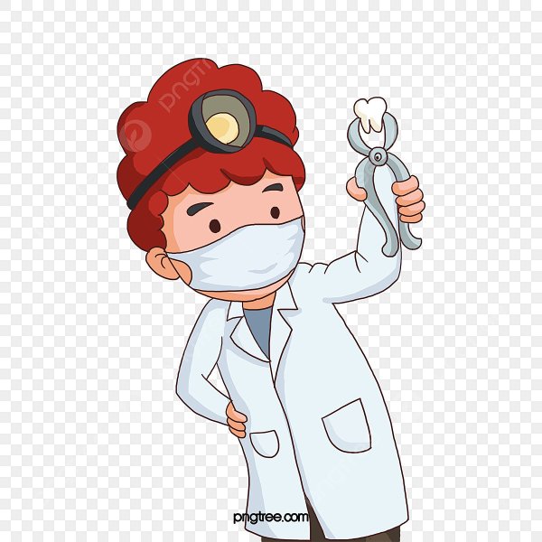 Стоматолог картинка на прозрачном фоне