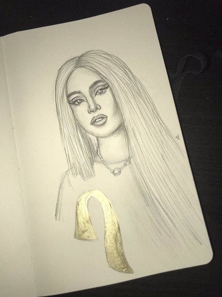 Наброски карандашом блогеры