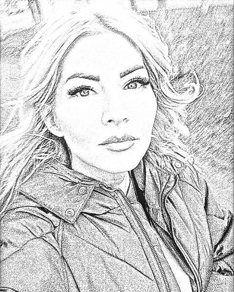 Юля гаврилина портрет для срисовки