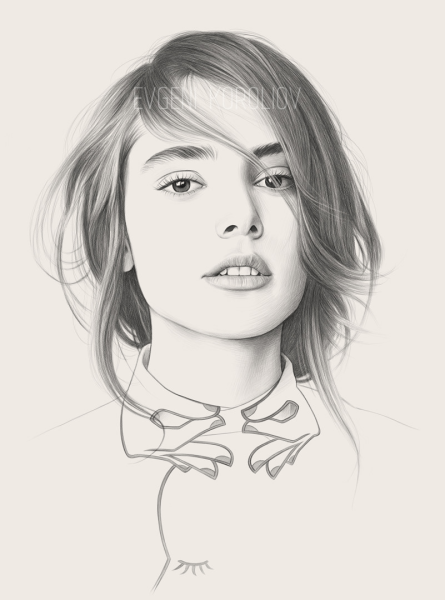 Юля гаврилина портрет