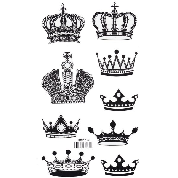 Татуировка в виде короны