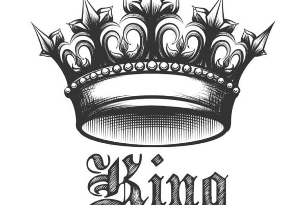 Корона тату эскиз