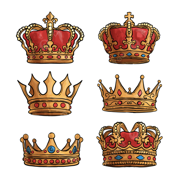 Корона короля сбоку