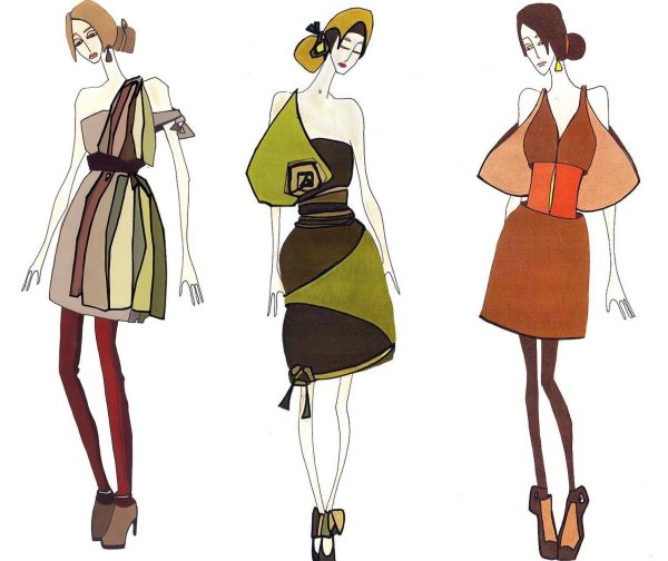 Идеи для дизайнера одежды