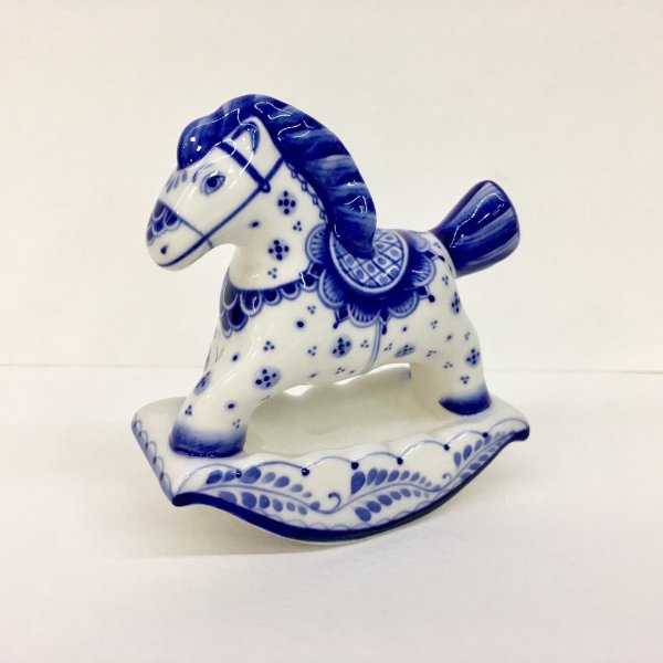 Гжель скульптуры автора Чугрова