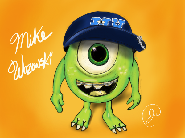 Майк Вазовский рисунок