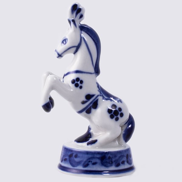 Фигурка лошади Гжель