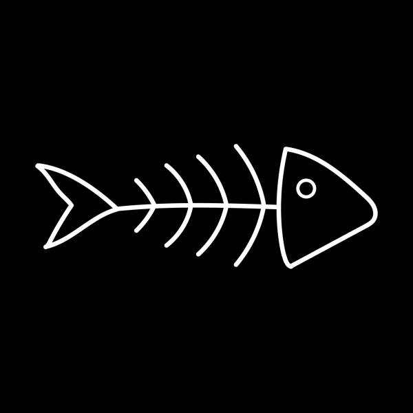 Скелет рыбы