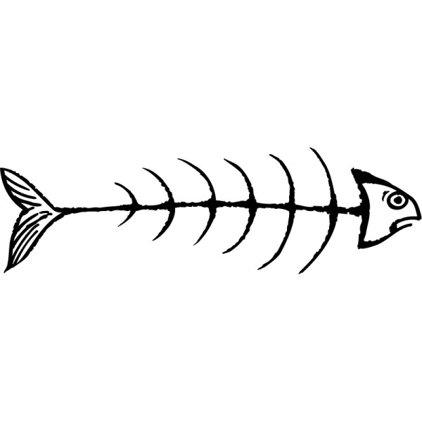 Рыбий скелет