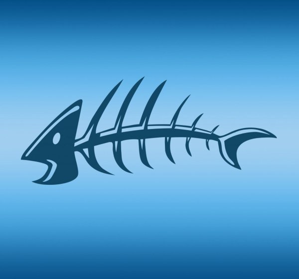 Рыбий скелет