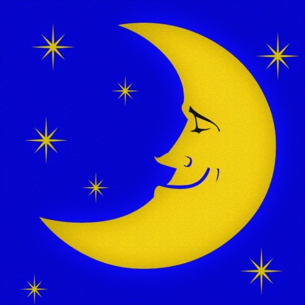 Луна полумесяц