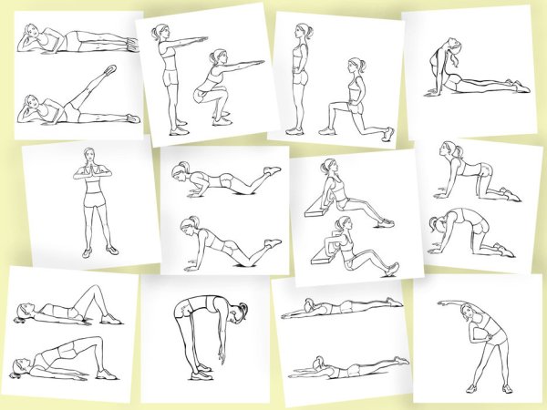 Упражнения для рисования