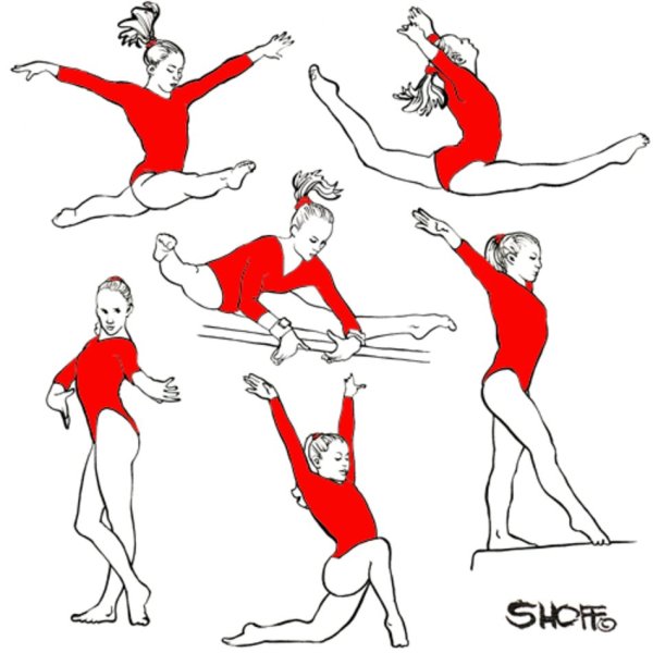 Упражнение скручивание стоя