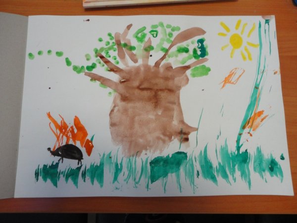 Рисунки 2х летних детей