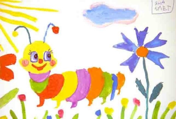 Рисунки для детей 4 лет