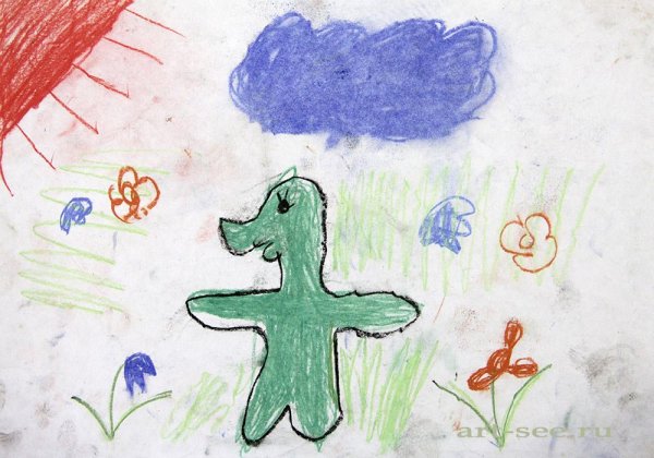 Детские рисунки 4-5 лет