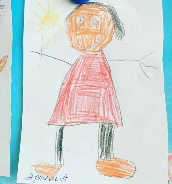 Смешные детские рисунки