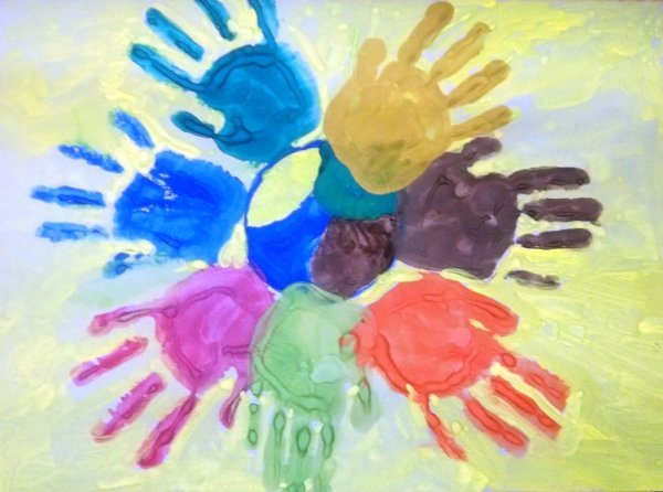 Рисование день единства 3-4 года