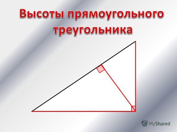 Прямоугольный треугольник