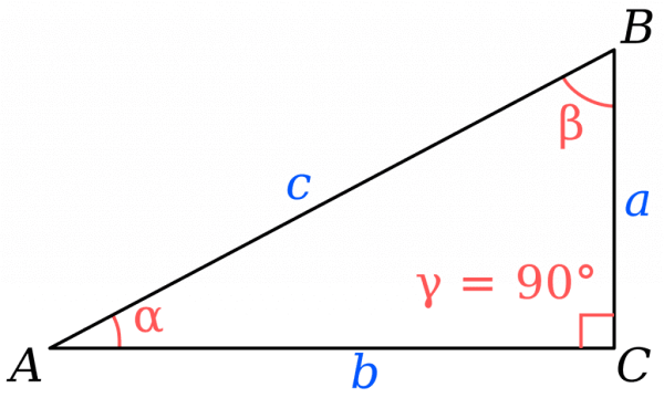Прямоугольный треугольник