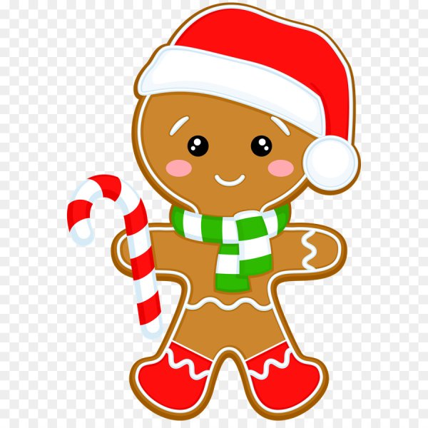 Новогодние пряники мультяшные