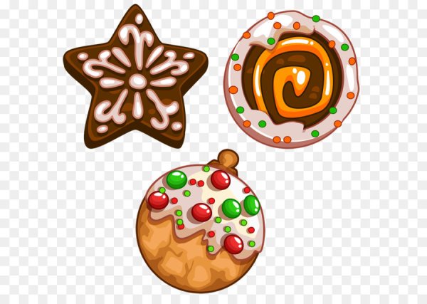 Новогодний пряник вектор