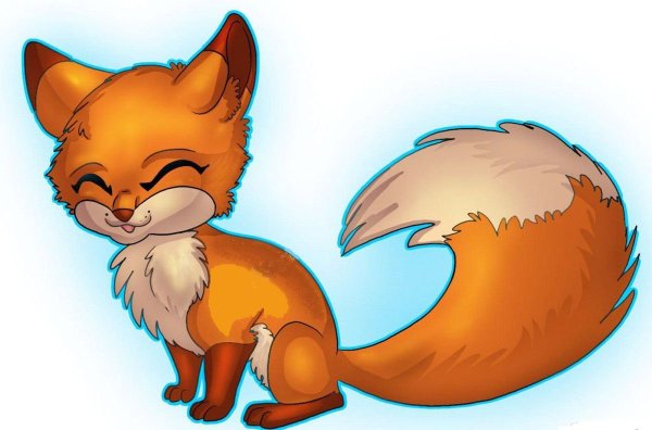 Мультяшные лисички