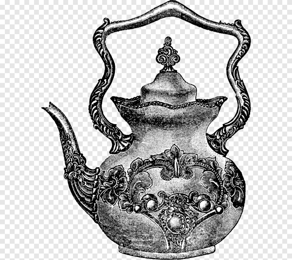 Чайник с узорами