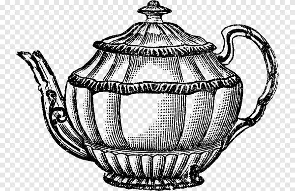 Чайник рисунок