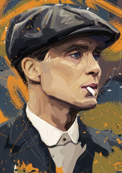 Острые козырьки Томми арт