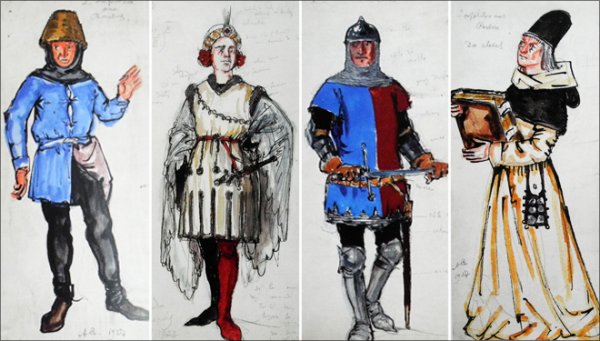 Петипа Наброски Щелкунчик