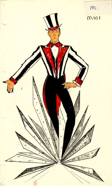 Эскиз театрального костюма