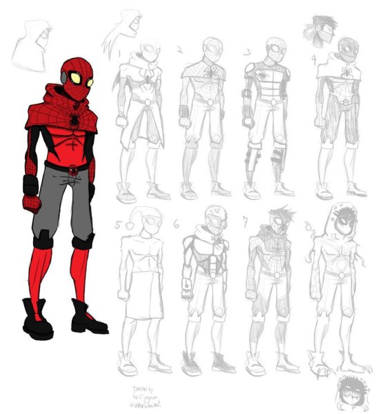 Эскиз мужского костюма