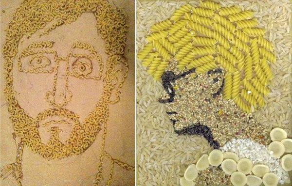 Творчество с крупами для детей