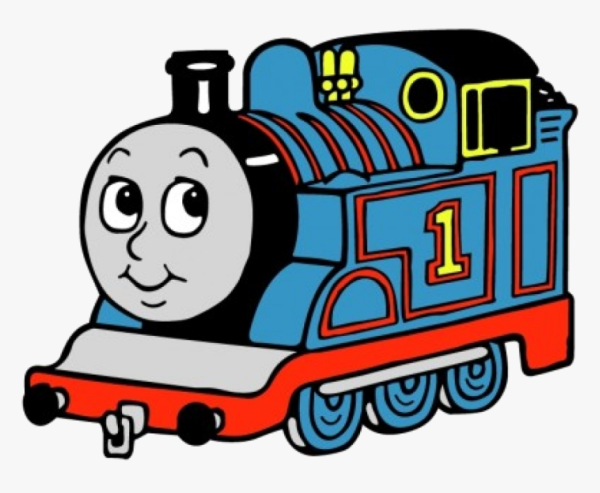 Паровоз Томас вектор