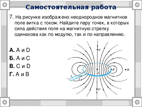 Магнитное поле электромагнетизм