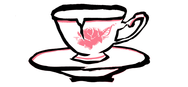 Разбитая чашка