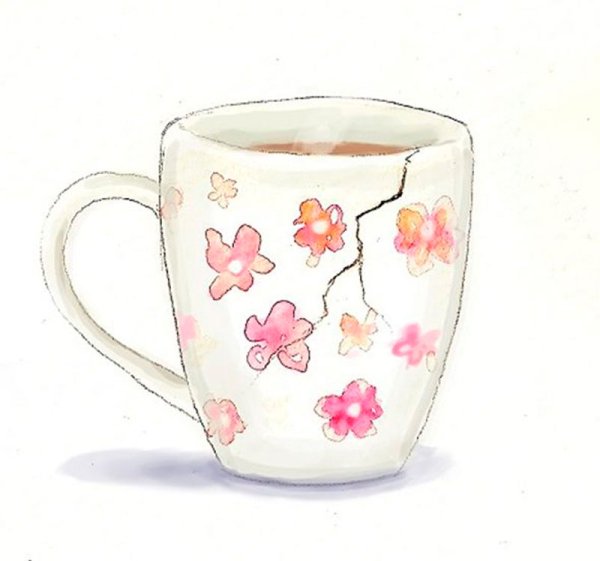 Чашка с трещиной