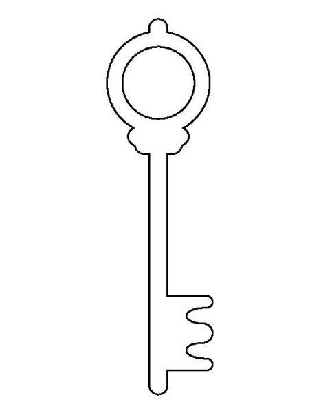 Ключ раскраска