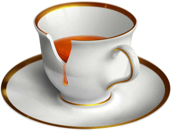 Разбитая чашка