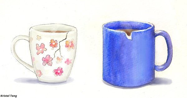 Разбитая чашка