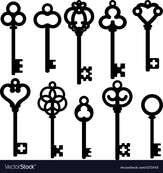 Ключ рисунок