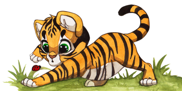 Тигр детский