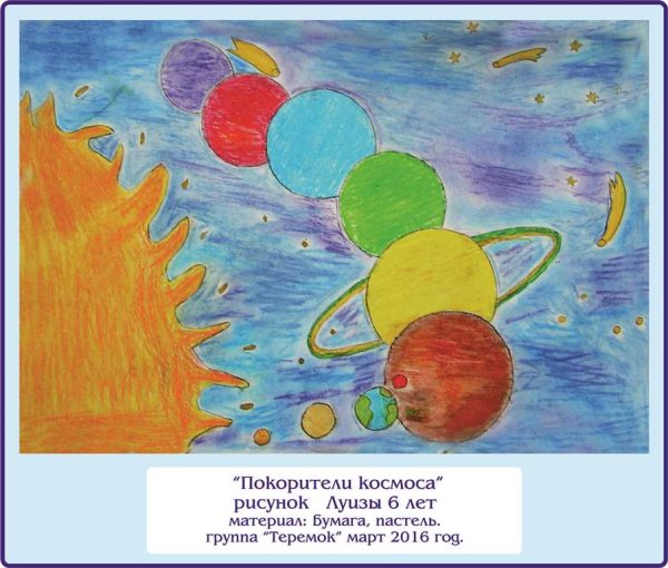 Мой космический мир конкурс рисунков