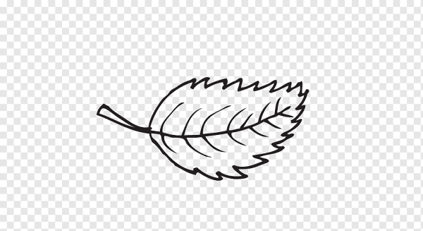 Листик с ручкой