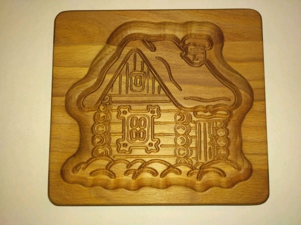 Пряничная доска домик