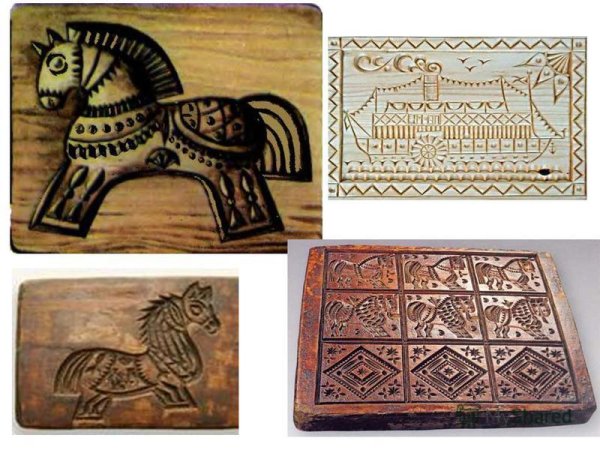 Пряничная доска петушок