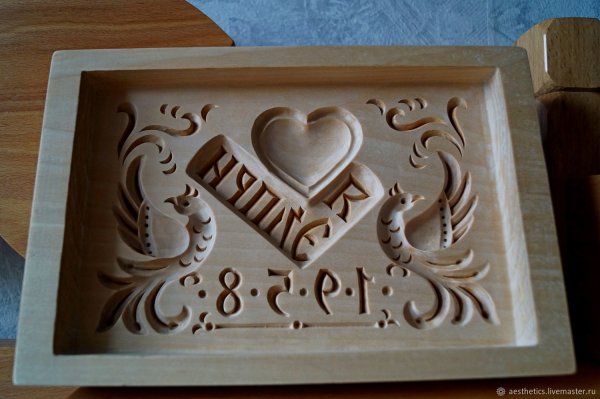 Пряничная доска для печатных пряников