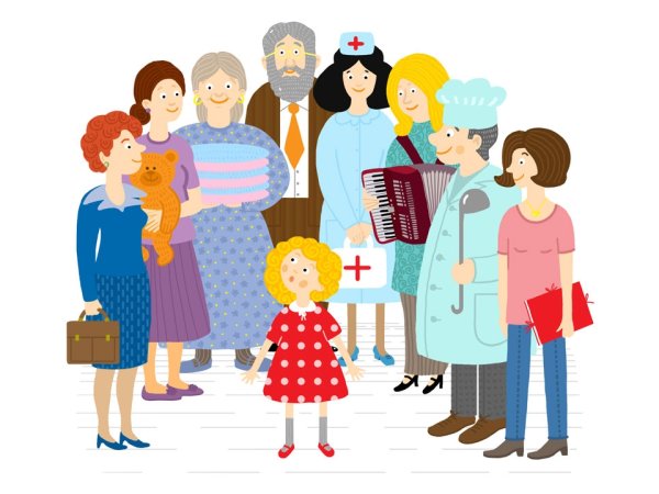 Воспитатель рисунок