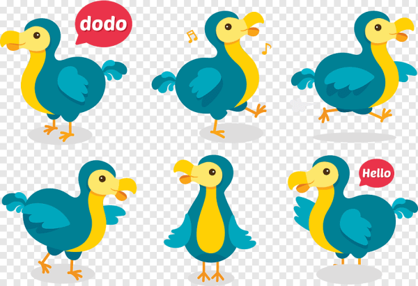 Нарисовать Додо птица